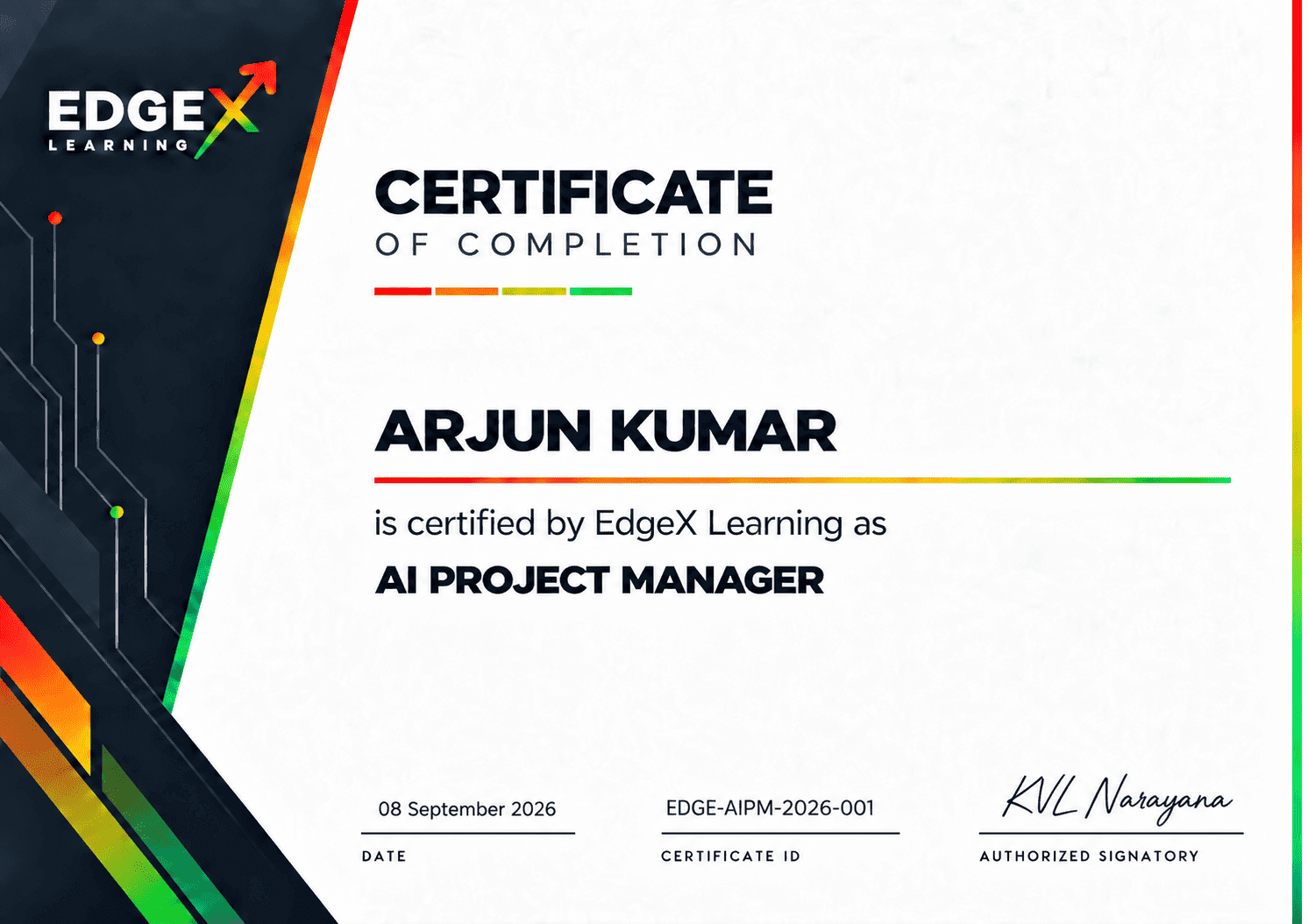 Certification