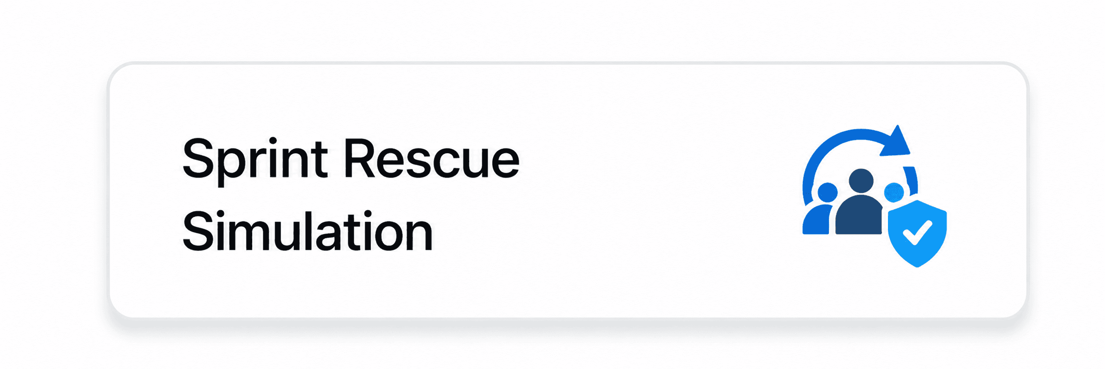 Sprint Rescue Simulation